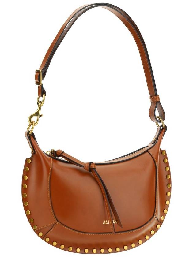 Moon Leather Shoulder Bag Cognac - ISABEL MARANT - BALAAN 3