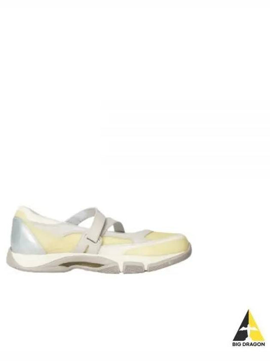 Sweetheart Sport Technical Leather Sandals Yellow - OUR LEGACY - BALAAN 2