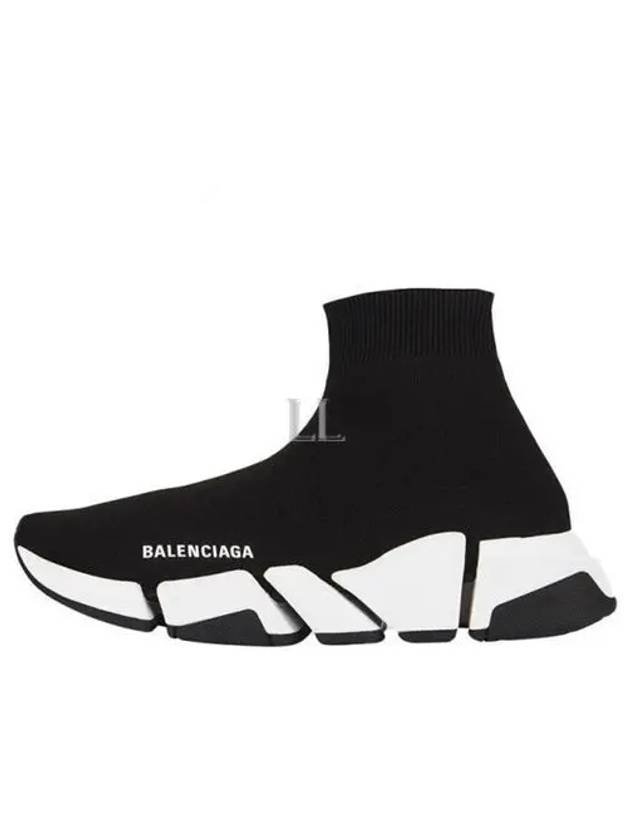 Speed ​​2.0 Logo High Top Sneakers Black - BALENCIAGA - BALAAN 2