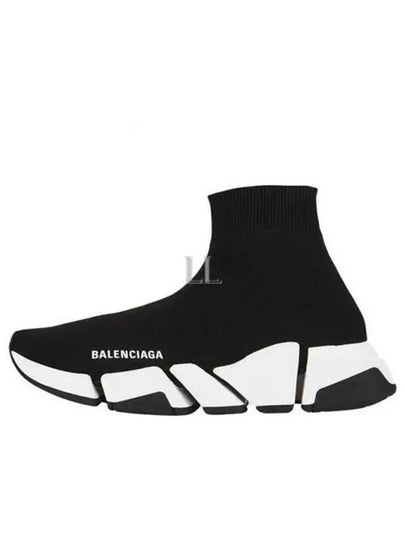 Speed ​​2.0 Logo High Top Sneakers Black - BALENCIAGA - BALAAN 2