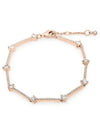 Sparkling Pave Bar Bracelet Rose - PANDORA - BALAAN 1