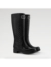 Rain boots splash flat high black - LOUIS VUITTON - BALAAN 1