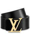 LV Initiales Reversible 40MM Leather Belt Black Brown - LOUIS VUITTON - BALAAN 2