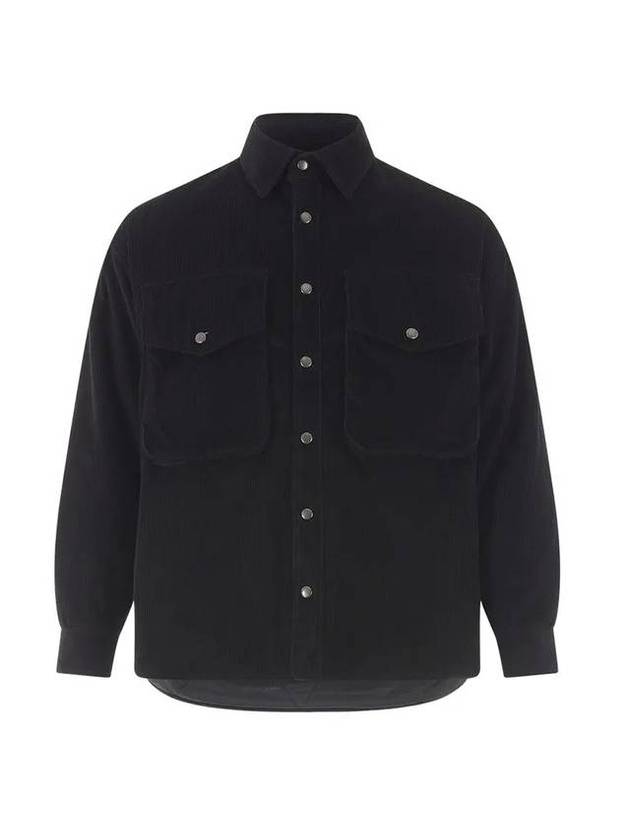 Over Pocket Corduroy Jacket Black - OFFGRID - BALAAN 1