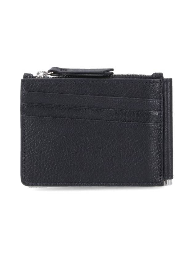 4 Stitch Slim Card Wallet Black - MAISON MARGIELA - BALAAN 3