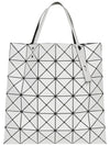 Lucent Matte Geometric Panel Tote Bag White - ISSEY MIYAKE - BALAAN 3