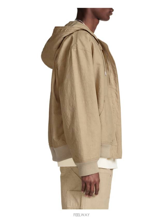 Couture 1947 Embroidered Hooded Jacket Beige - DIOR - BALAAN 5