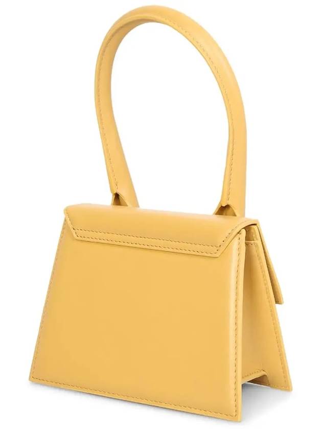 Le Chiquito Moyen Signature Mini Tote Bag Yellow - JACQUEMUS - BALAAN 4