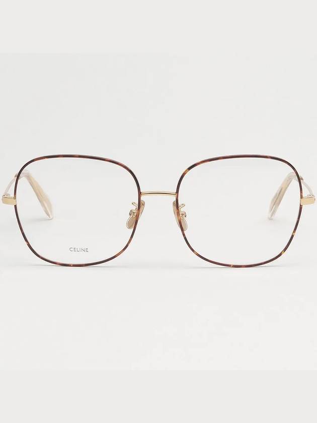 Glasses frame CL50045U 034 Windsor rim square metal overfit - CELINE - BALAAN 3