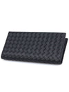 Intrecciato Continental Long Wallet Black - BOTTEGA VENETA - BALAAN 6