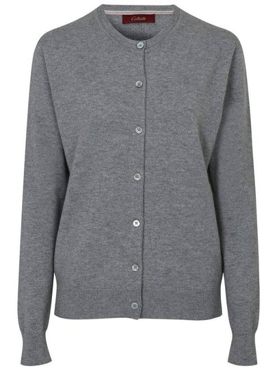 100 cashmere button up cardigan gray and 5 colors - CALLAITE - BALAAN 2