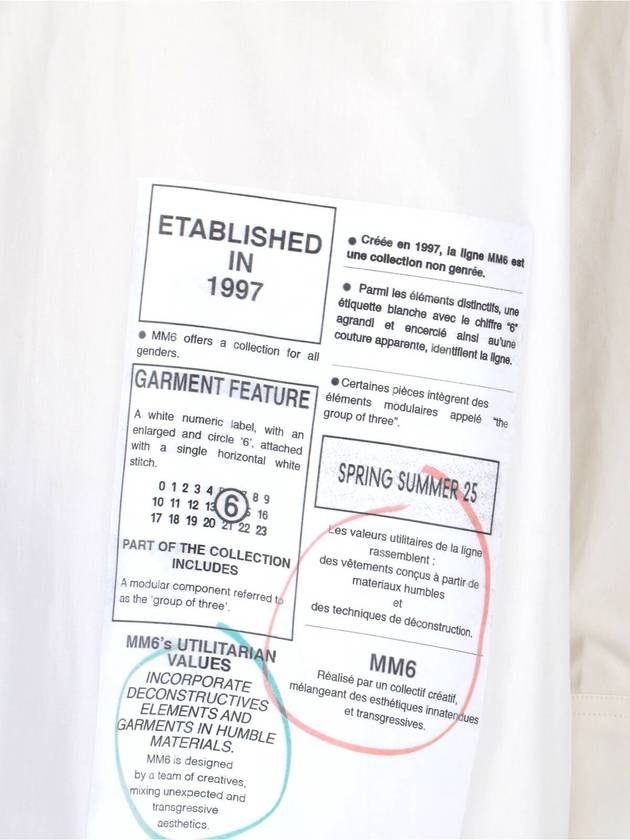 MM6 Maison Margiela Shirts White - MAISON MARGIELA - BALAAN 4