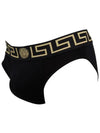 Men's Logo Banding Briefs 2 Pack Black - VERSACE - BALAAN 3