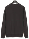 Ghost Pieces Wappen Patch Sweatshirt Black - STONE ISLAND - BALAAN 3