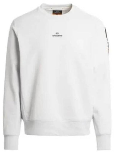 Saber Basic Crew Neck Sweatshirt Cloud - PARAJUMPERS - BALAAN 1