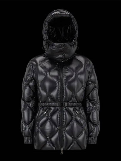 Women's Fioget Short Down Padded Jacket Black - MONCLER - BALAAN 2