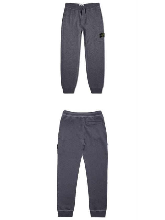 21SS 741564551 V0M67 Wappen Patch Cotton Sweat Jogger Pants Dark Gray Men’s Pants TLS - STONE ISLAND - BALAAN 4