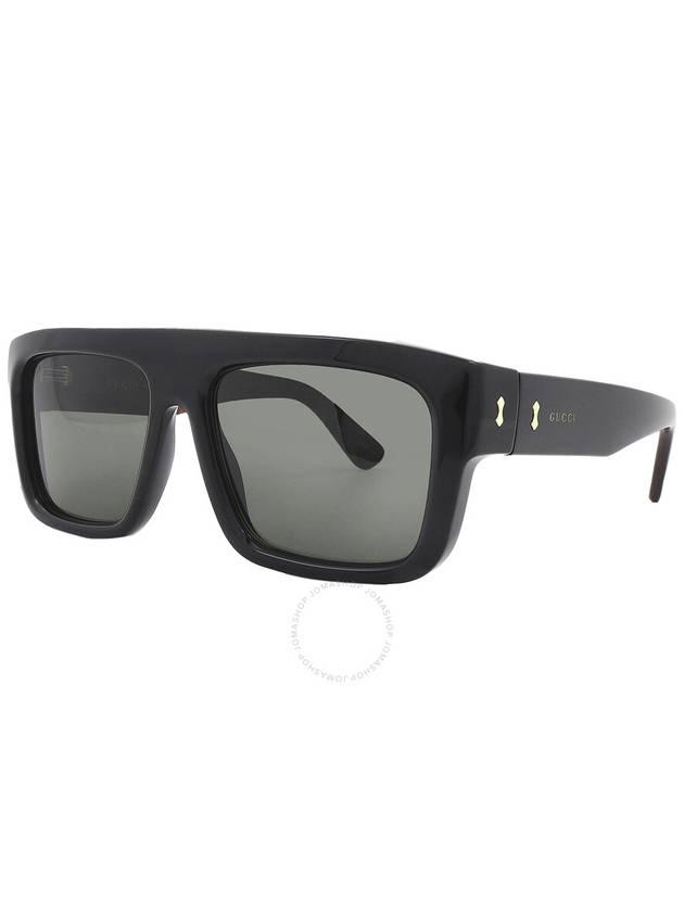 logo print square frame sunglasses GG1461S - GUCCI - BALAAN 4