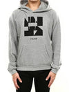 Logo Print Hoodie Grey - CELINE - BALAAN 5