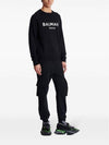 Long Sleeve T Shirt DH1JQ005BB65 EAB Black - BALMAIN - BALAAN 5