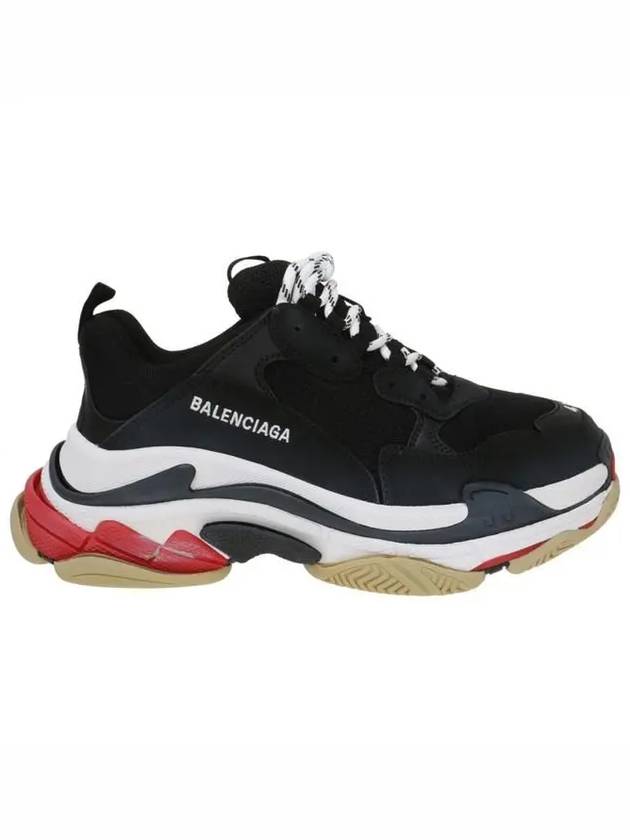 Triple S Low Top Sneakers Black - BALENCIAGA - BALAAN 3