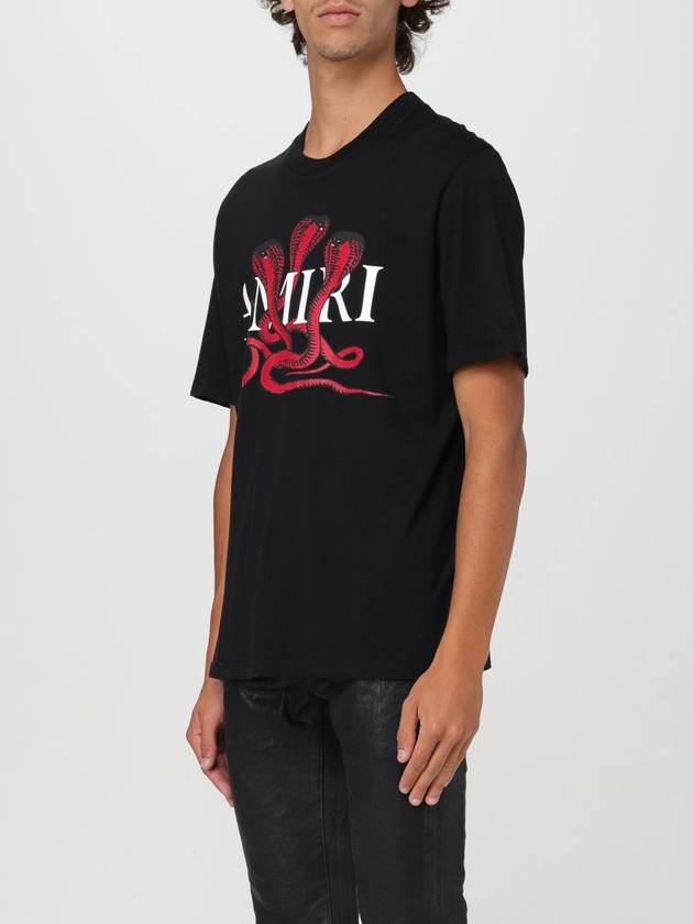 T-shirt con logo e stampa serpenti Amiri - AMIRI - BALAAN 3