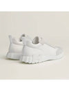 Bouncing Sneakers Mesh Suede Goatskin Blanc - HERMES - BALAAN 4