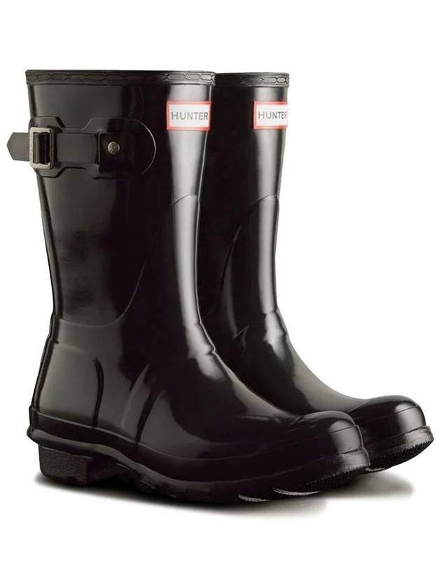 Original Short Gloss Rain Boots Black - HUNTER - BALAAN 3