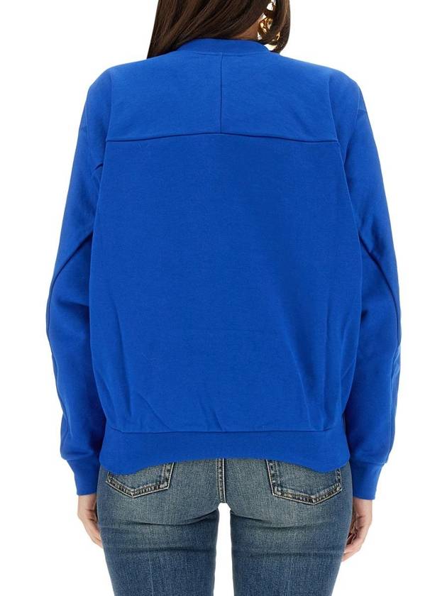 Skull Print Sweatshirt Blue - ALEXANDER MCQUEEN - BALAAN 4