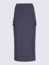 Long Skirt CRTWWSKR027 PLY015 492 DARK NAVY Blue - SUNNEI - BALAAN 3