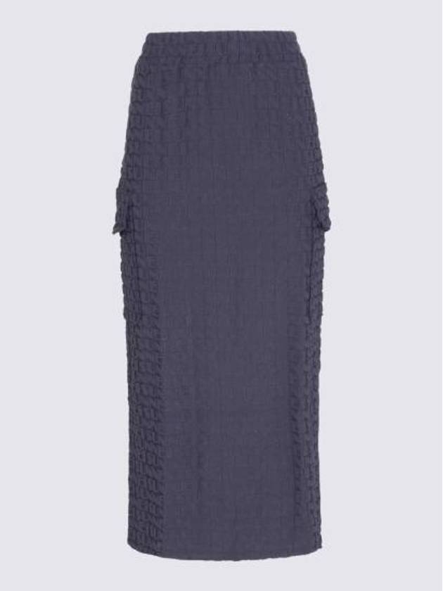 Long Skirt CRTWWSKR027 PLY015 492 DARK NAVY Blue - SUNNEI - BALAAN 3