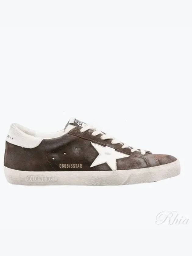 Superstar Suede Low-Top Sneakers Brown - GOLDEN GOOSE - BALAAN 2