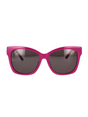 BB Temple Cat Eyes Sunglasses Fuchsia - BALENCIAGA - BALAAN 1