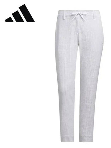 HS6982 Women’s Seersucker Golf Pants - ADIDAS GOLF - BALAAN 1