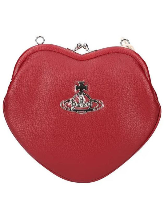 Belle Heart Frame Cross Bag Red - VIVIENNE WESTWOOD - BALAAN 2