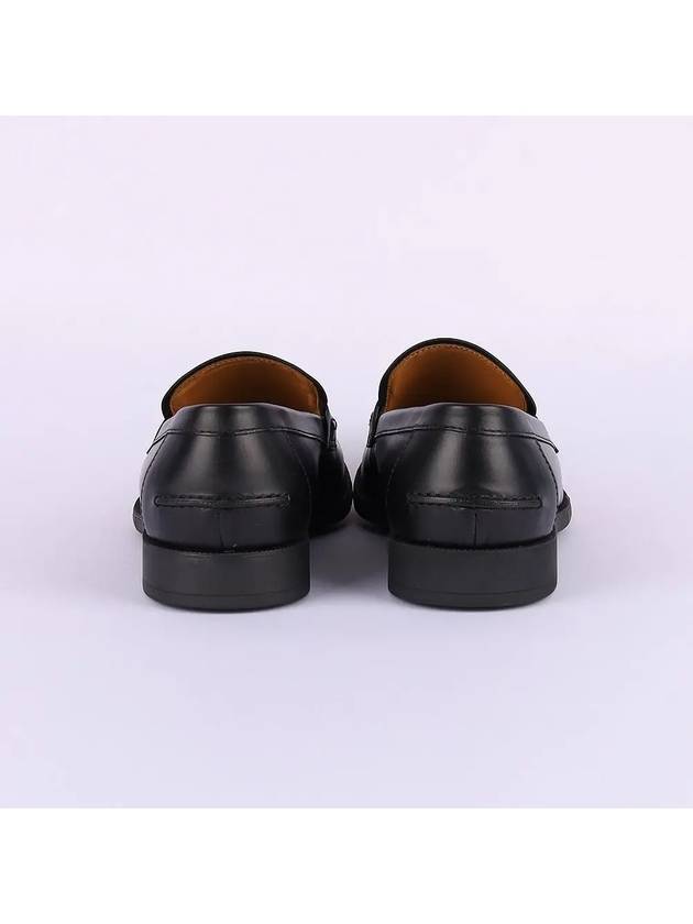 Web Stripe Loafers Black - GUCCI - BALAAN 6