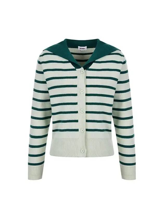 Sailor collar striped cardigan MK3AD304 - P_LABEL - BALAAN 8