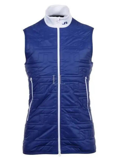 Stefano Hybrid Quilt Vest Sodalite Blue - J.LINDEBERG - BALAAN 2