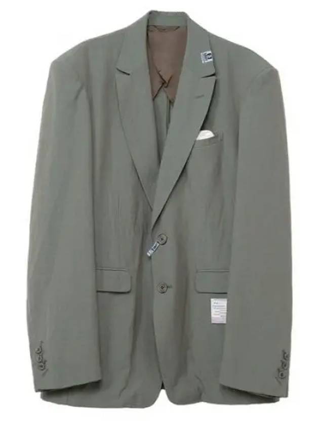 Light Slim Blazer Jacket Khaki - MIHARA YASUHIRO - BALAAN 2