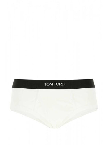 Logo Banding Panties White - TOM FORD - BALAAN 1