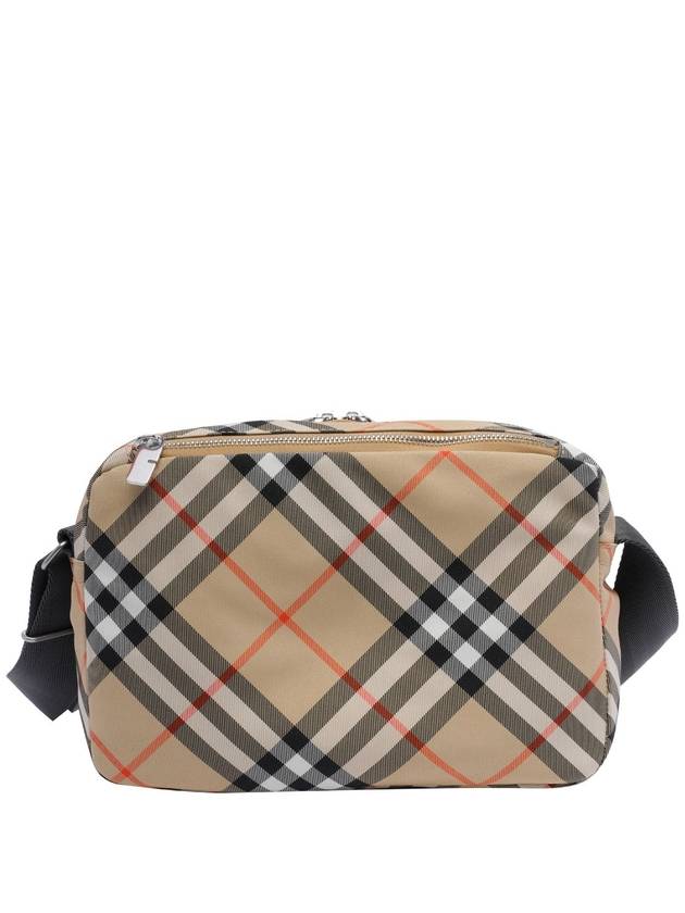 Vintage Check Messenger Bag Beige - BURBERRY - BALAAN 5