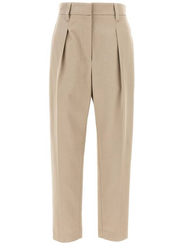 Brunello Cucinelli Canvas Pants - BRUNELLO CUCINELLI - BALAAN 1