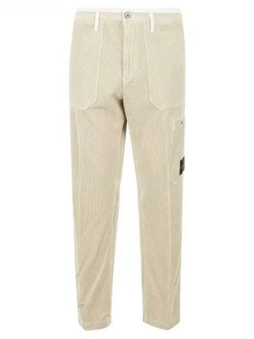 Wappen patch corduroy pants 271707 - STONE ISLAND - BALAAN 1