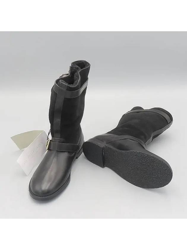 Smith Market Used Luxury Black Boots Women s Shoes - BURBERRY - BALAAN 2