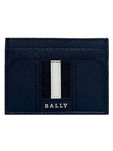 THAR logo card wallet navy LT F017 1213139 - BALLY - BALAAN 1