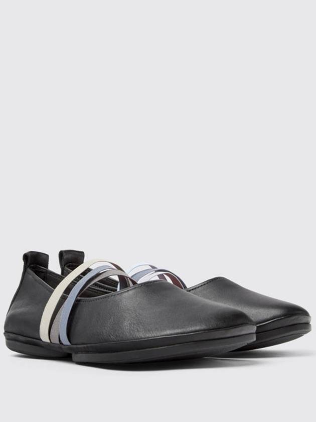 Twins Leather Ballerina Black - CAMPER - BALAAN 3