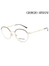 Glasses Frame AR5070J 3002 Round Metal Men Women - GIORGIO ARMANI - BALAAN 2