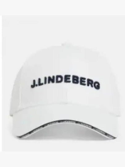 Harry Embroidered 3D Logo Ball Cap White - J.LINDEBERG - BALAAN 2