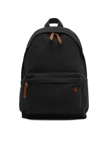 Color Shop Canvas Backpack Black - POLO RALPH LAUREN - BALAAN 1