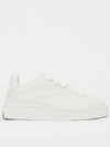 Leather Box Low-Top Sneakers White - BURBERRY - BALAAN 2